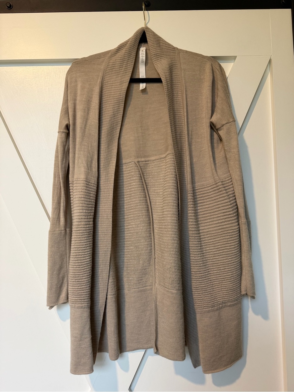 Lululemon sit in lotus 100% wool cardigan 4